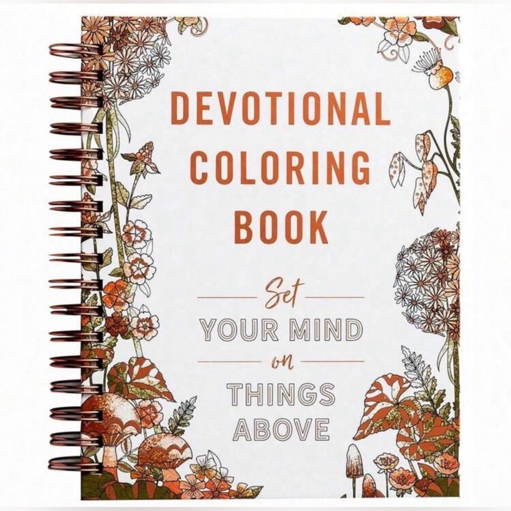 Devotional Coloring Book - Set Your Mind On Things Above